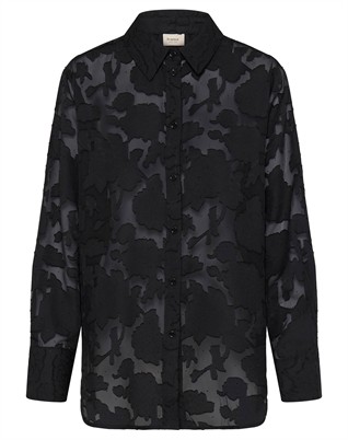 FRRhinestone Skjorte - Meteorite